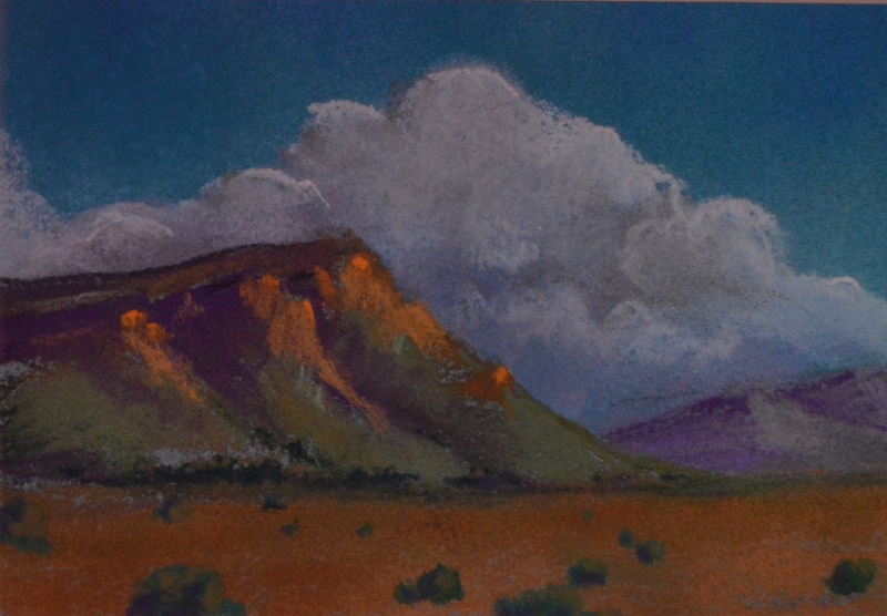 Early Morning in New Mexico by artist Julia Fletcher